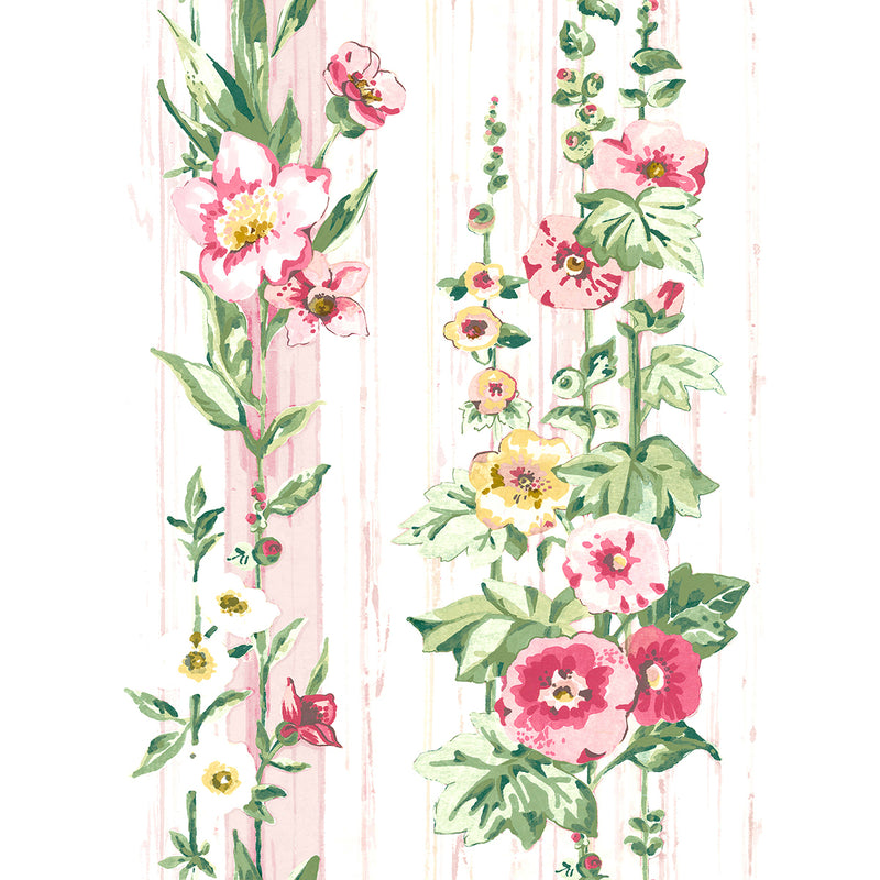 Country Floral Pink by A-Street Prints