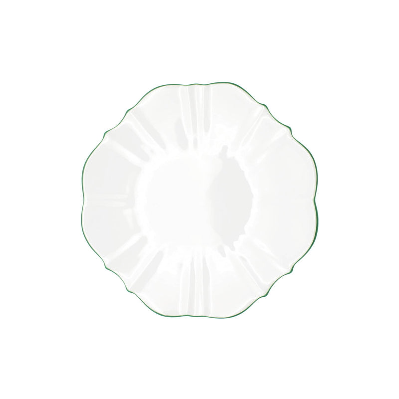 Amelie - Forest Green Rim Salad Plate