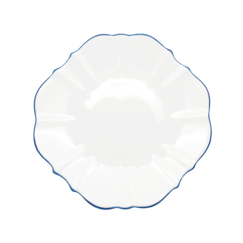 Amelie - Royal Blue Rim Dinner Plate