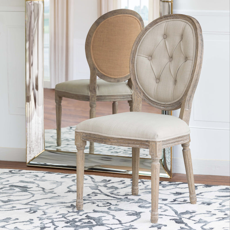 Tufted Back Dining Chair