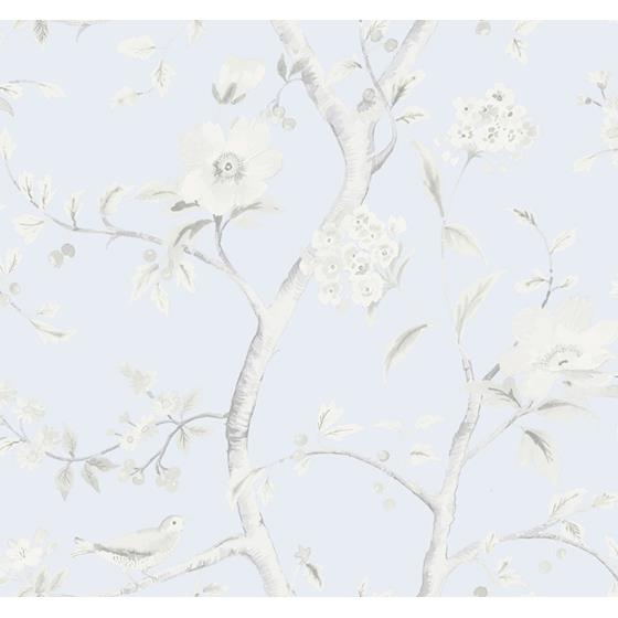 Southport Floral Trail Lavender by Lillian August Wallpaper