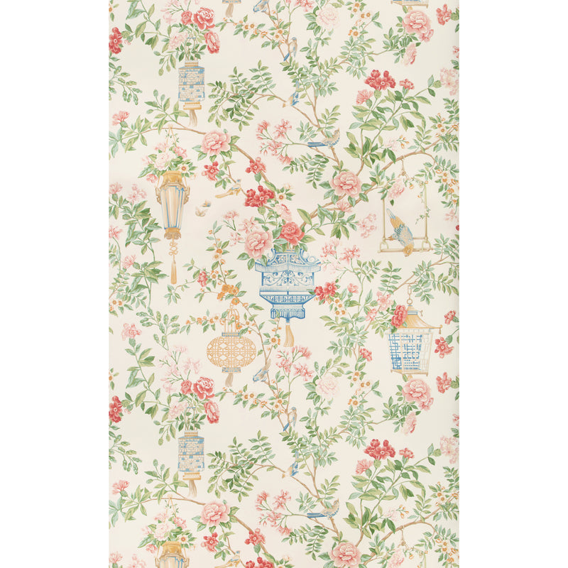 Jardin Fleur in Ivory by Brunschwig & Fils  Gorgeous Chinoiserie Wallpaper 