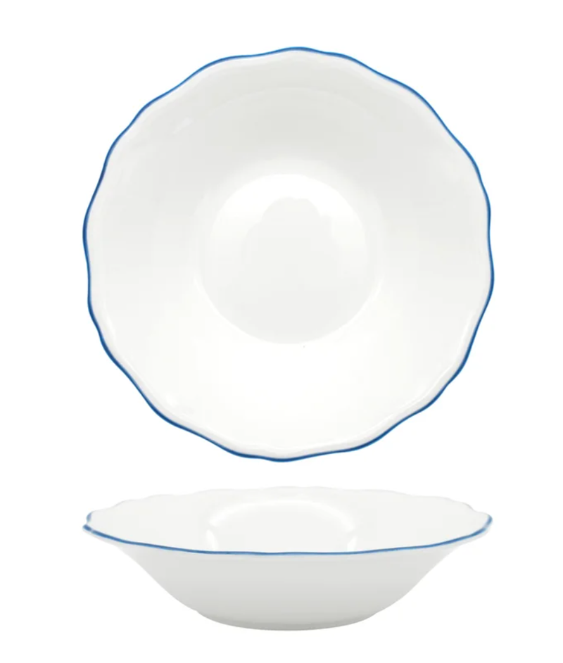 Amelie - Royal Blue Rim Bowl